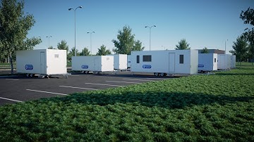 Example of a typical industrial product visualization