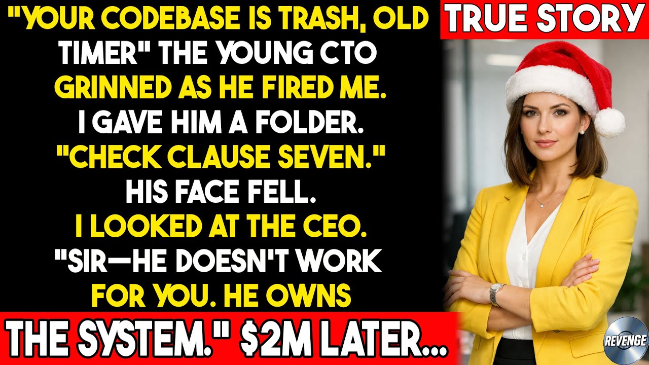 Он уволил меня с ухмылкой, но пункт 7 закона стер эту ухмылку с его лица.