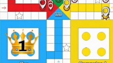 LUDO KING GAME   PLAY ME VS COMPUTER  | LUDO KING 2 PLAYERS  ( ME  VS  COMPUTER  GAME )