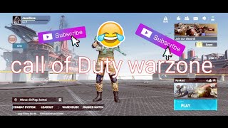 لعبه جديد call of Duty warzone ?