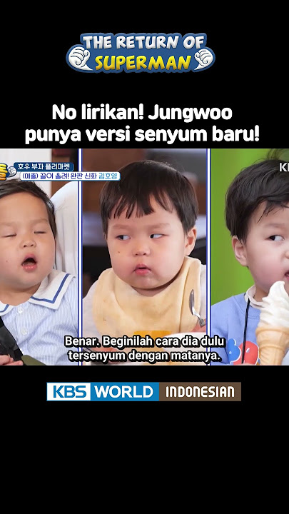 Ibu bekerja keras mengubah image Jungwoo 😂😅 #TheReturnofSuperman #슈퍼맨이돌아왔다 #Eunwoo #Jungwoo