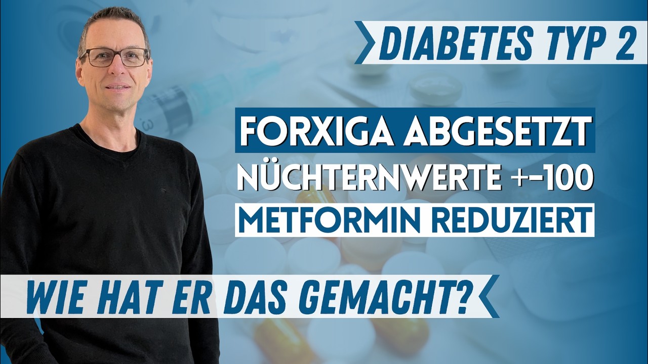 Forxiga abgesetzt, Metformin reduziert, Nüchternwerte bei 100 - Erfahrung mit Peter Seidel