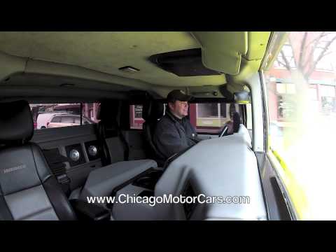 Hummer H1 4 Door Pickup-Chris Moran과 함께하는 Chicago Motor Cars 비디오 테스트 드라이브 검토