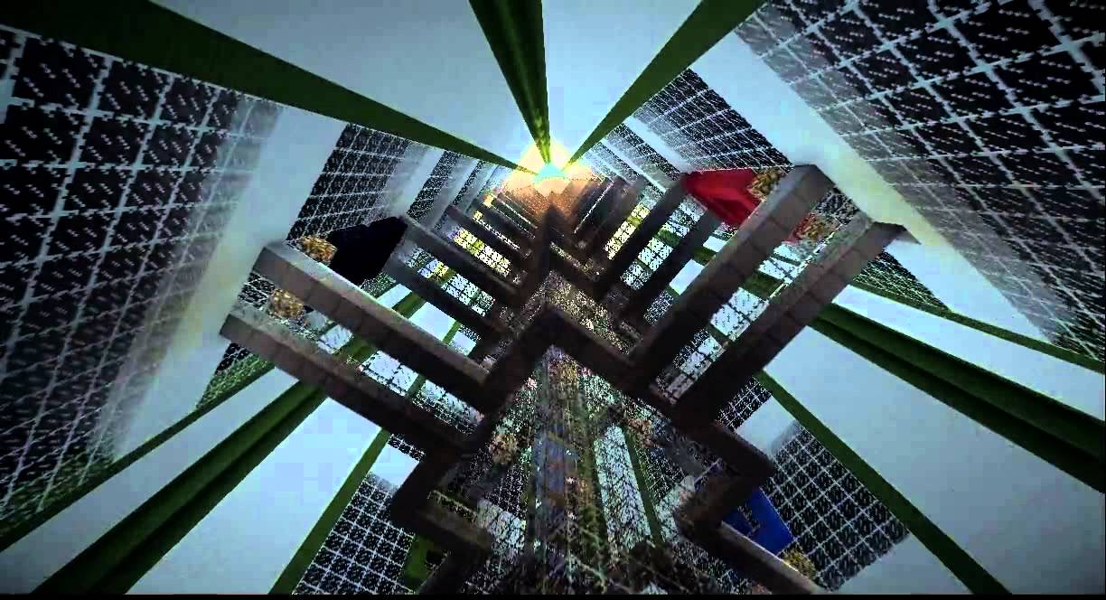 Minecraft 巨大ビル完成記念動画 マルチ Youtube