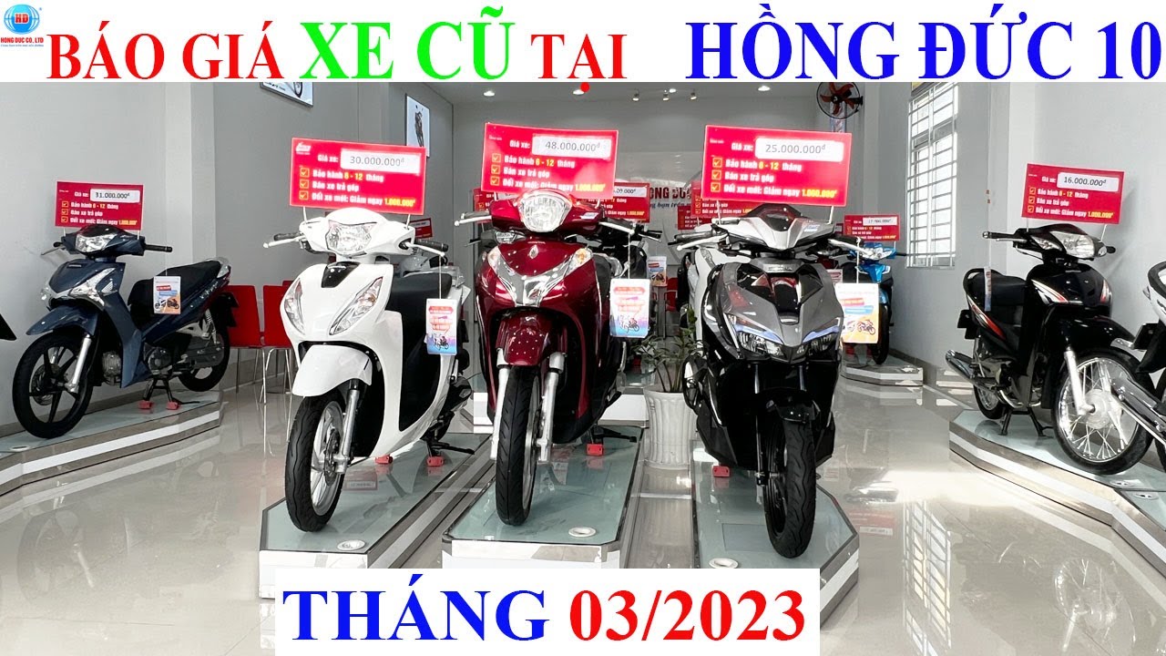 Giá xe máy honda tháng 03 tại hồng đức 10 châu thành sóc trăng,Ưu đãi giảm  giá lên đến 2 triệu đồng - YouTube