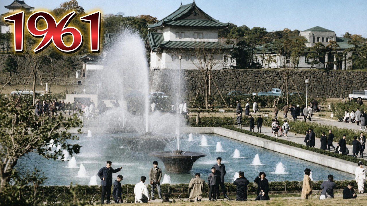 1961年　噴水のある公園はどこですか？
