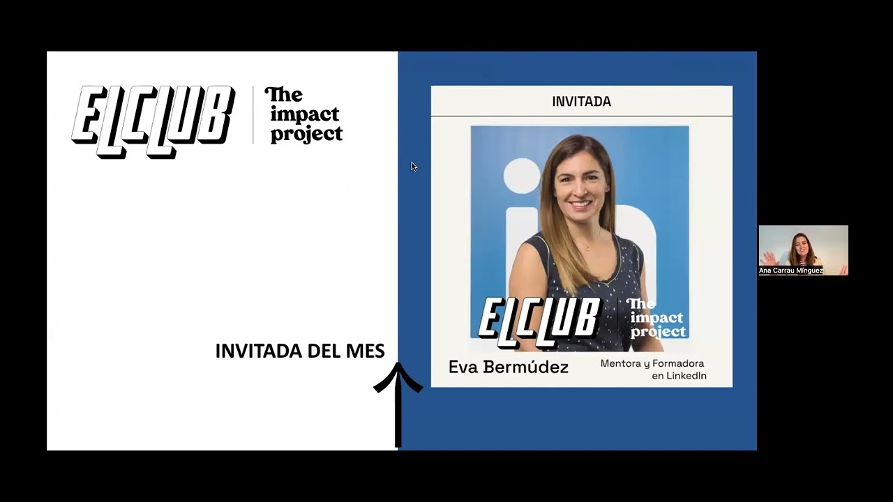 Encuentro ELCLUB Noviembre 23 con Eva Bermúdez