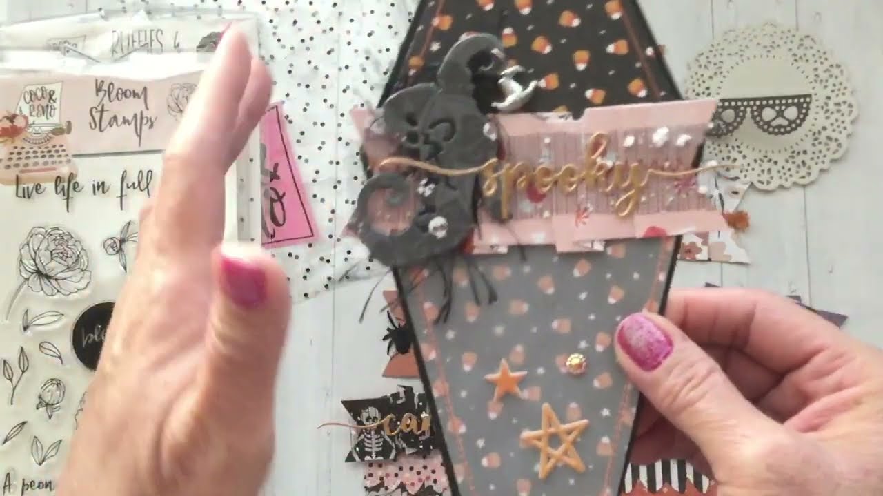 ** NEW Dies & Projects Ruffles & Doilies Coco & Reno ** YouTube