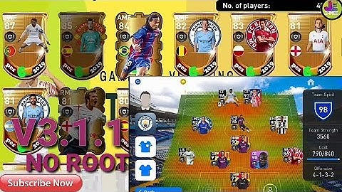 PATCH PES 2019 MOBILE V3.1.1 NO ROOT NEW LOGO AND KITS