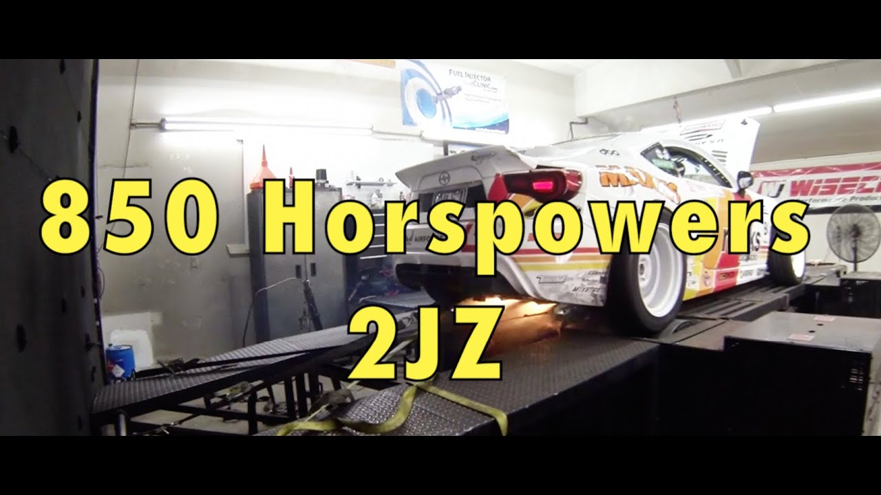 Pro Drift Car-850 WHP-Dyno Flames - YouTube
