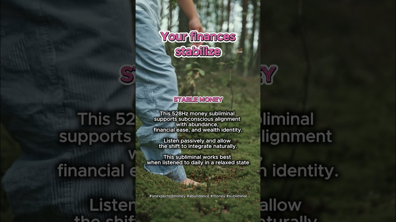 STABLE MONEY 💵 Subliminal