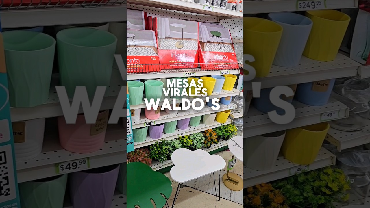 Nuevas mesas en Waldos 😍 