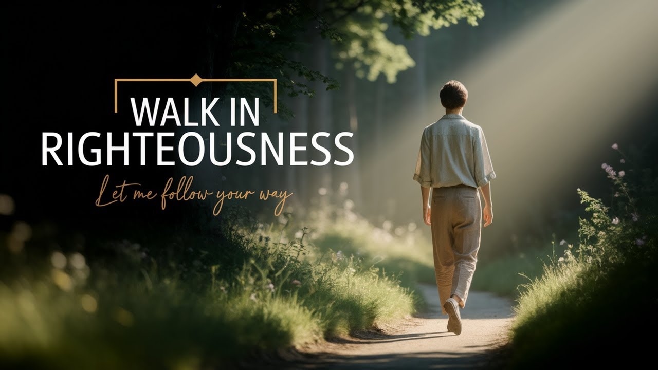 Let Me Walk In Righteousness - Short Morning Prayer - Daily Devotional ...