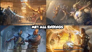 MORTAL KOMBAT 1 All Character Endings | MK1 2023