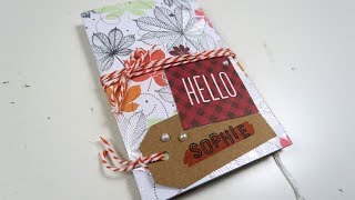 FALL FLIPBOOK for Sophie ~ Process