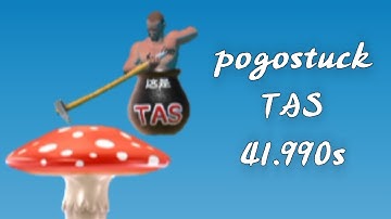 Getting Over It Pogostuck Map TAS in 41.990s