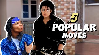 5 Popular MICHAEL JACKSON Moves You NEED To Know!!! | Dance Tutorial Profile