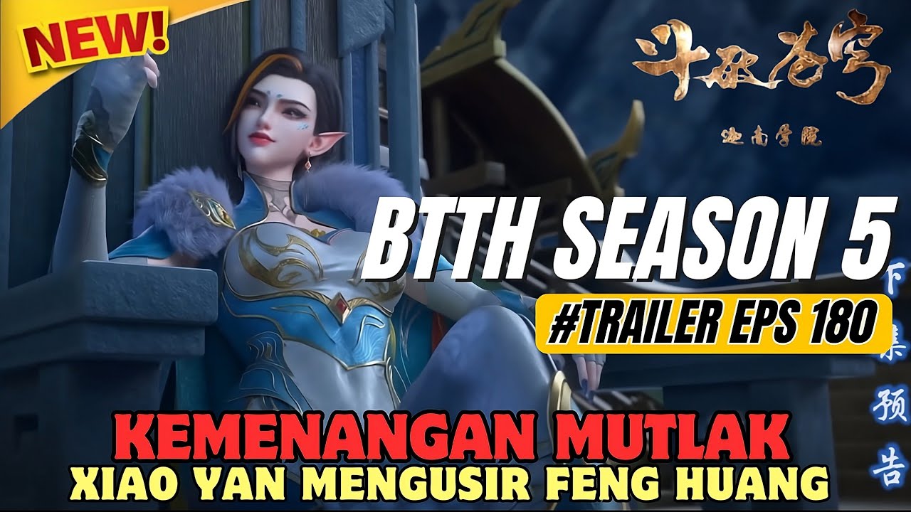 Battle Through The Heavens Season 5 episode 180 SUB Indo