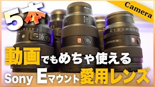 【シネマチック向き】動画おすすめレンズ５本紹介！SONYα7iii、α7c、α7siii、α6400