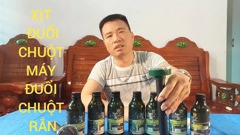 CHAI DUNG DỊCH THẢO MỘC XỊT ĐUỔI HẾT SẠCH MỌI CON CHUỘT MÁY ĐUỔI CHUỘT RẮN CHIM NĂNG LƯỢNG