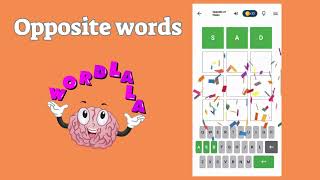 Wordlala - synonyms -  opposite words and wordle. Brain training game screenshot 5