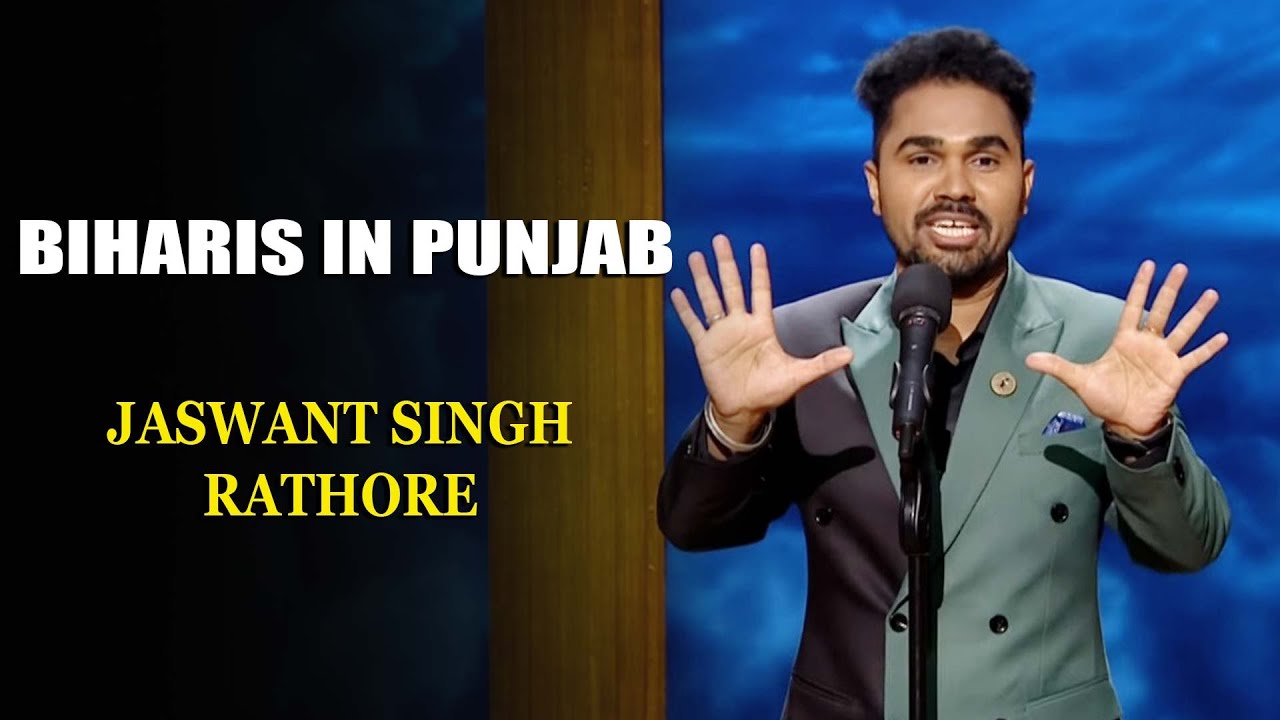 Biharis In Punjab | Jaswant Singh Rathore | India's Laughter Champion