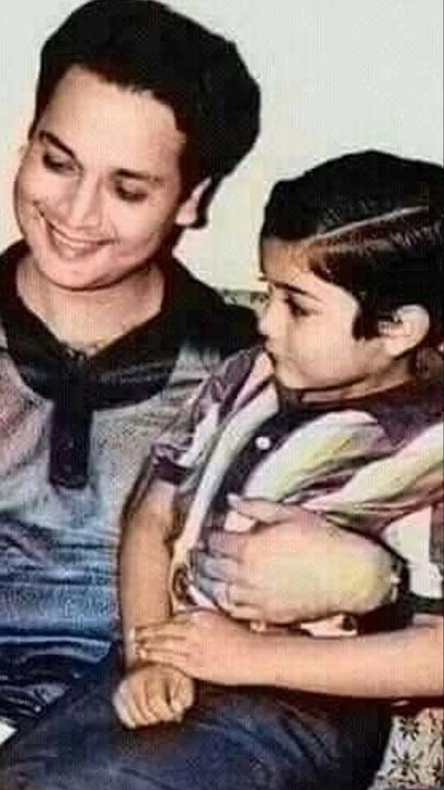 Biswajit Chatterjee with son Prosenjit Chatterji#nice actors #hindisong #love #baap beta#shortsfeed