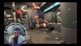 Rear Foot Elevated Split Squat Jumps reactive