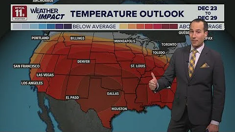 Single-digit wind chills Monday night; milder, dry Tuesday and Wednesday | WTOL 11 Weather - Dec. 15