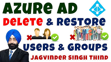 Delete & Restore Users and Groups in Azure AD | Microsoft Entra ID Tutorial in Hindi | Azure Admin