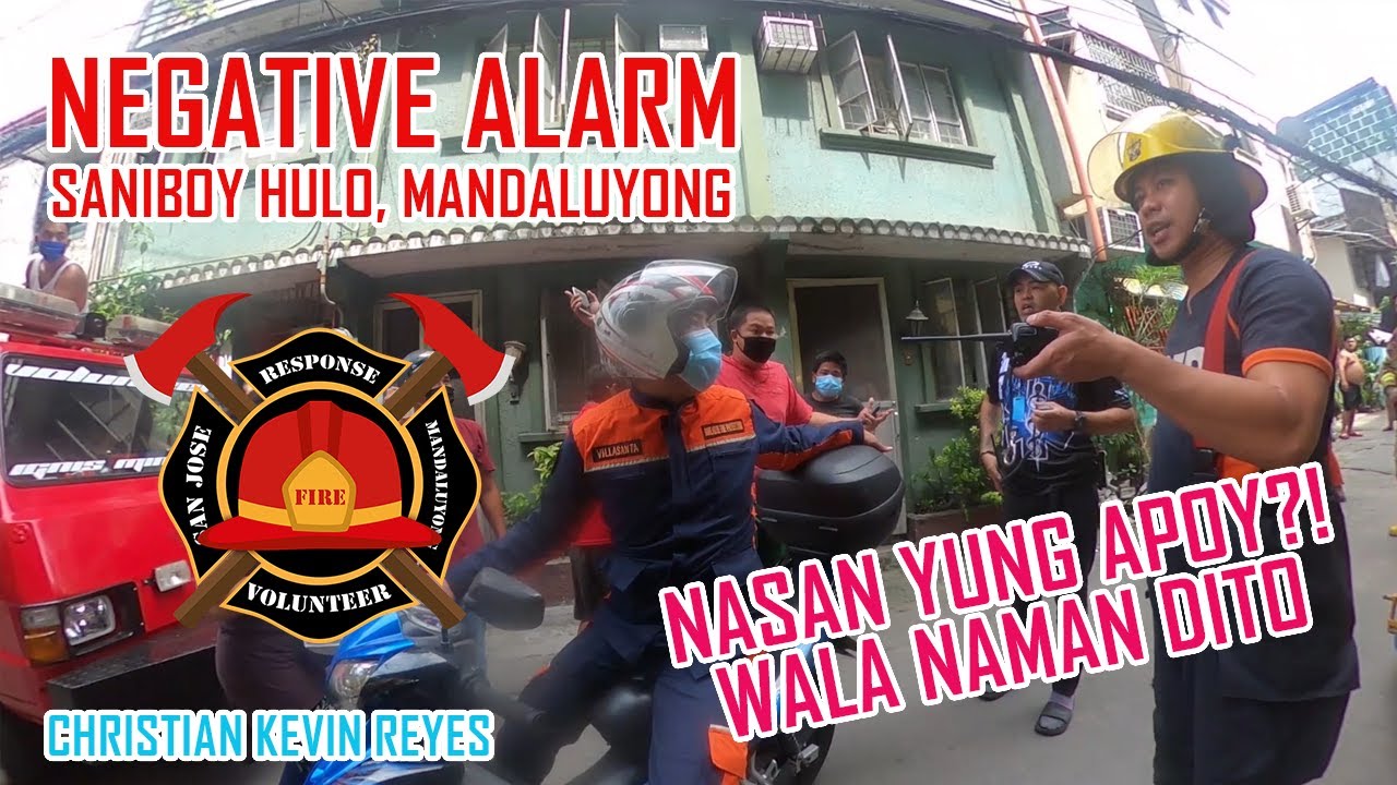 NEGATIVE ALARM SANIBOY HULO MANDALUYONG JUNE 26, 2020 | RFV | Response Fire Volunteer