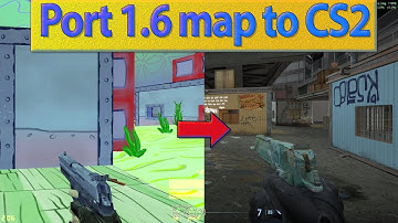 How to Port 1.6 maps into CS2, full guide, Counter Strike 1.6 to Counter Strike 2, step by step.