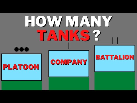 Video: Tank battalion: composition, strength. How many tanks are in a tank battalion