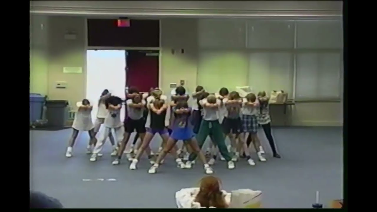 1995-96 Granite Hills HS Eagles Varsity Cheer & Bobcats practicing, competing, and just hanging out.