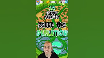 60 Second Strategy - Round 100 Deflation Bloons TD 6