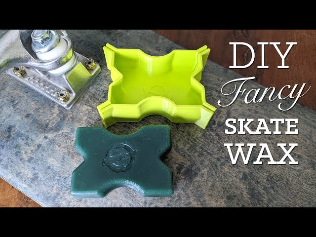 Making FANCY Skate Wax at Home 