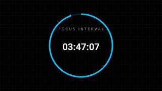 4 Hour  Timer ⏱️ |  240 Minute Digital Clock