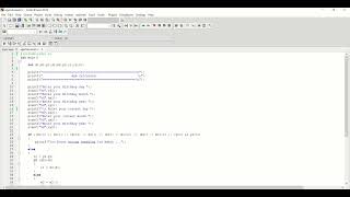 Basic C Programm to calculate Age | Age Calculator