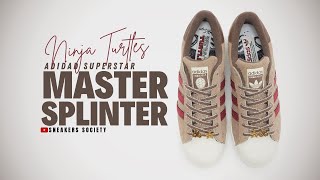 MASTER SPLINTER 2024 Ninja Turtles x adidas Superstar | DETAILED LOOK + PRICE