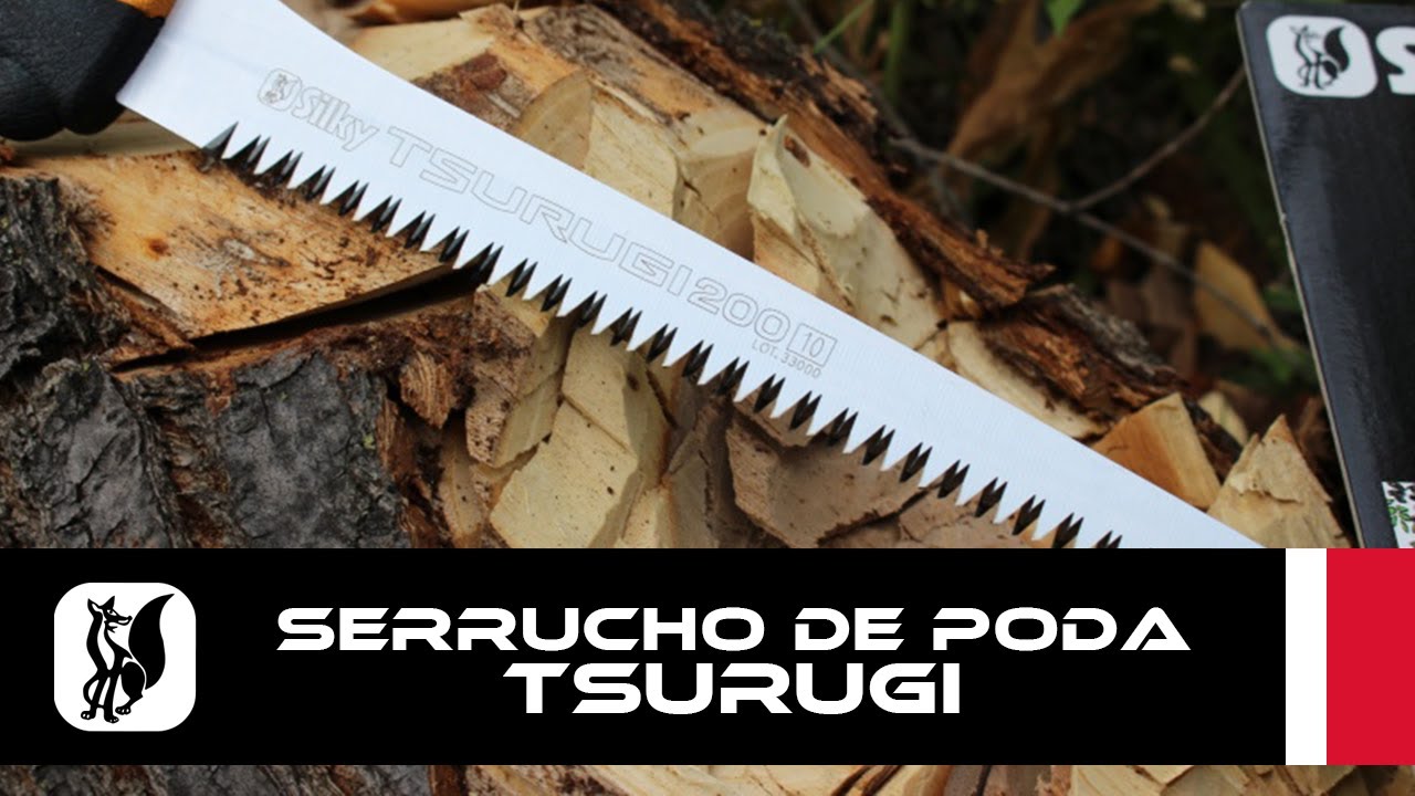 Serrucho de poda TSURUGI - YouTube