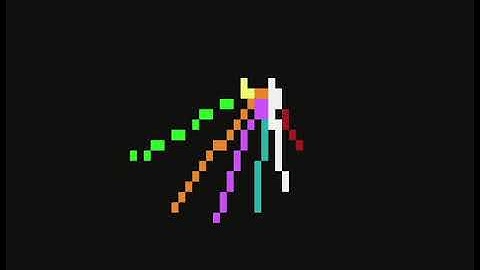 Tandy MC-10 Type-In GFX Demo Whirlpool