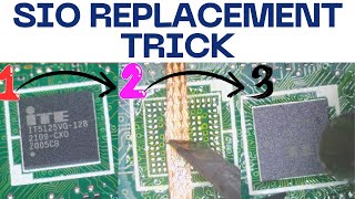 ASUS X421EAY IT5125VG SIO Replacement TRICK #chiplevelrepairingcourse | Laptex
