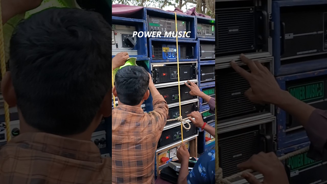 POWER MUSIC _ Mpro ATOM-26000 Professional Dual Channel Power Amplifier 