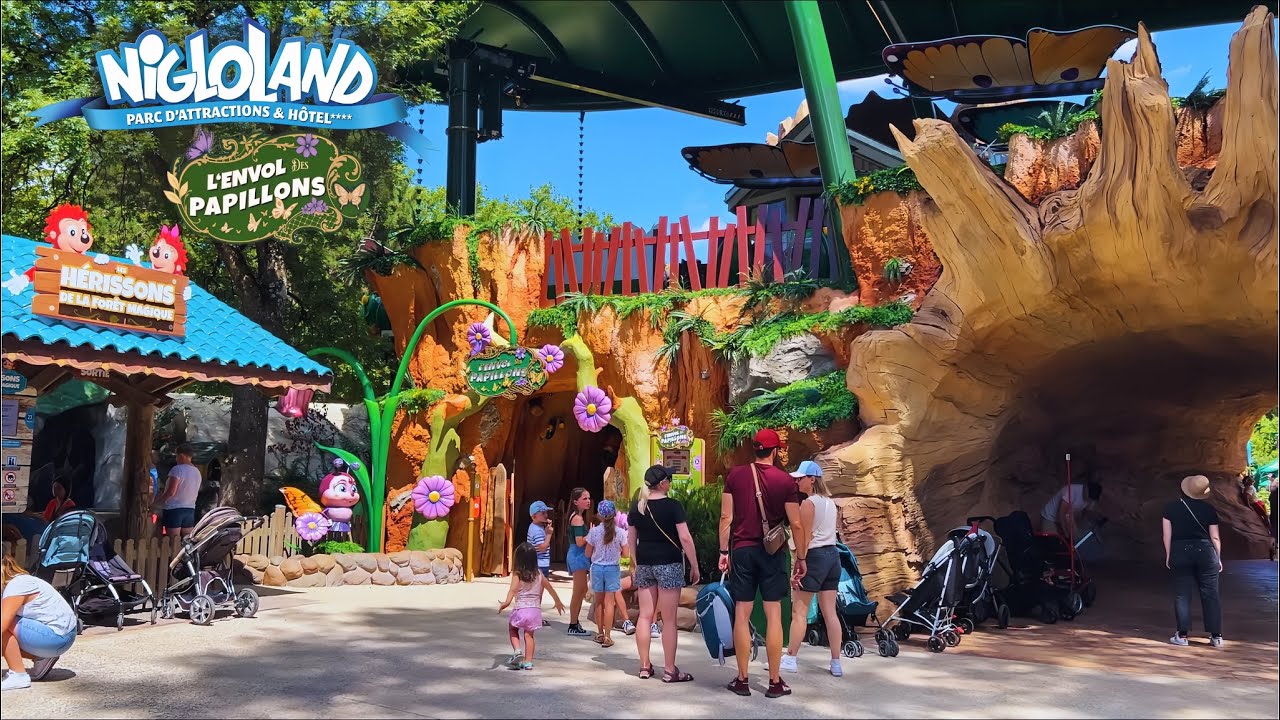 L'ENVOL DES PAPILLONS LA NOUVELLE ATTRACTION DE NIGLOLAND !! 🦋🌺