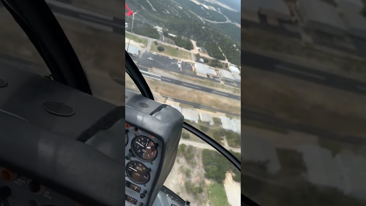 Schweizer 300 180 Autorotation Flight Training.