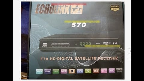 ECHOLINK 570 HD RECEIVER POWERVU KEY OPTION