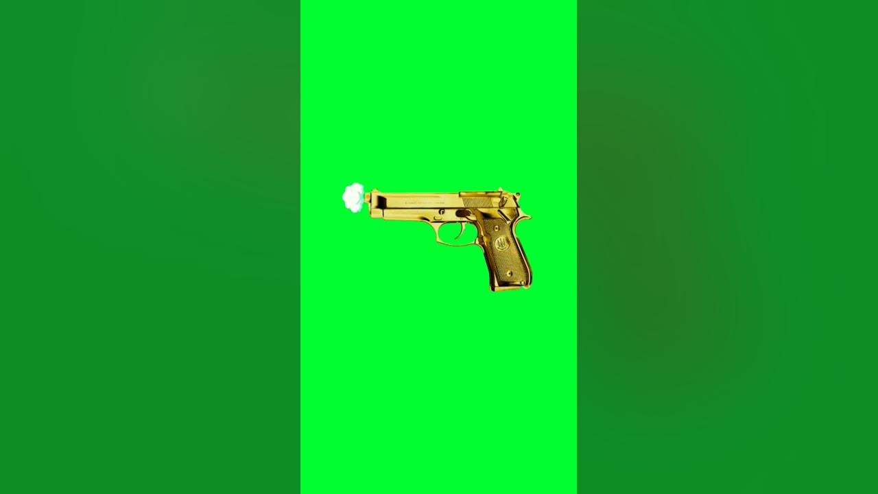 Gun Fire green screen VFX #vfx #ytshorts #shortsfeed #youtubeshorts