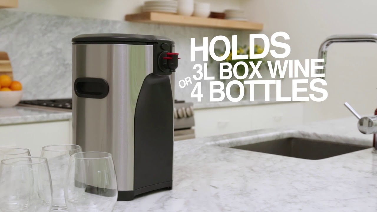 Boxxle Premium Wine Preserver and Dispenser YouTube