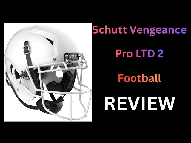 Schutt Vengeance Pro LTD 2 Football Helmet Review - YouTube