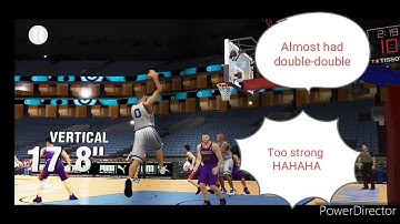 NBA2K20 Mobile My Career Bigman - First game as a Starter | I Almost had a double-double! EP. 4